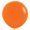 Orange Jumbo 90cm Round Sempertex Latex Balloon Each