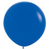 Matte Royal Blue Jumbo 90cm Round Sempertex Latex Balloon Each