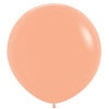 Matte Peach Blush Jumbo 90cm Round Sempertex Latex Balloon Each