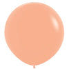 Matte Peach Blush Jumbo 90cm Round Sempertex Latex Balloon Each