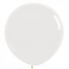 Crystal Clear Jumbo 90cm Round Sempertex Latex Balloon Each