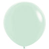 Matte Pastel Green Jumbo 90cm Sempertex Latex Balloon Each