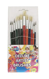 12PK Deluxe Artist Cotton Brushes