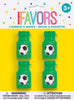 3D Soccer Ball Bubble Bottles Party Favors 4PK