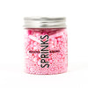Bubble & Bounce Pink Edible Food Sprinkles  - BY SPRINKS 75g