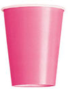 Hot Pink Paper Cups Pack of 14
