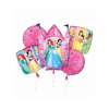 Dream Big Princess Licensed Foil Balloons Bouquet Kit