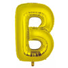 Gold "A"-"Z" 86CM Decrotex Alphabet/Letters Shaped (34") Foil Balloons