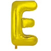 Gold "A"-"Z" 86CM Decrotex Alphabet/Letters Shaped (34") Foil Balloons