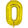 Gold "A"-"Z" 86CM Decrotex Alphabet/Letters Shaped (34") Foil Balloons