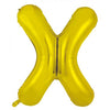 Gold "A"-"Z" 86CM Decrotex Alphabet/Letters Shaped (34") Foil Balloons