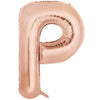 Rose Gold "A"-"Z" 86CM Decrotex Alphabet/Letters Shaped (34") Foil Balloons