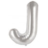 Silver "A"-"Z" 86CM Decrotex Alphabet/Letters Shaped (34") Foil Balloons