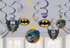 Batman Theme Party Swirls Value Pack