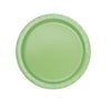 Apple Green Small Round Paper Plates Pack of 8