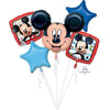 Anagram Licensed Mickey Roaster Racers Balloon Bouquet Kit