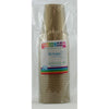 Gold Reusable Plastic Cup 285ml 25pk