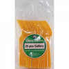 Yellow Plastic Fork  25pk