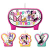 Disney Minnie Mouse Theme Happy Birthday Candle Set