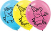 Peppa Pig 30cm 6pk Latex Balloons