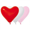 Sempertex 28cm Hearts Sweetheart Fashion Assorted Latex Balloons, 12PK