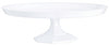 Medium White Plastic Dessert Stand/Cake Stand