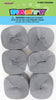 Crepe Streamers 6Pk - Silver