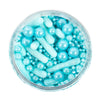 Bubble & Bounce Blue Edible Food Sprinkles  - BY SPRINKS 75g