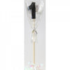Black Glitter Long Stick Candles "0"-"9"