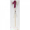 Hot Pink Glitter Long Stick Candles "0"-"9"