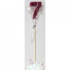 Hot Pink Glitter Long Stick Candles "0"-"9"