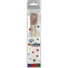 Rose Gold Glitter Long Stick Candles "0" -"9"