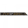 Add Any Age Sparkling Celebration Foil Sash With 24 Stickers