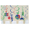 PJ Masks Swirl Decorations 12Pack
