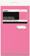 Hot Pink Plastic Table Cover/ Tablecloth Rectangle 1.37m X 2.74m