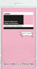 Light Pink Plastic Table Cover/ Tablecloth Rectangle 1.37m X 2.74m