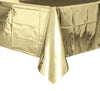 Metallic Plastic Table Cover/ Tablecloth Rectangle 1.37m X 2.74m