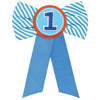 Boy's 1st Birthday Award Ribbon Badge