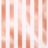 Large 16PK Rose Gold Foil Striped Napkins / Serviettes