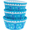 Boy's 1st Birthday Pink Standard Cupcake Cases 75pcs