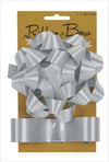 Gift Ribbon & Bow  - Silver