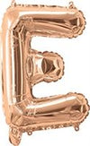 Rose Gold "A"-"Z" Alphabet/Letters 35cm Foil Balloons Air Filled Only