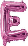 Pink "A"-"Z" Alphabet/Letters 35cm Foil Balloons Air Filled Only