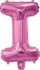 Pink "A"-"Z" Alphabet/Letters 35cm Foil Balloons Air Filled Only