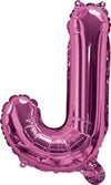 Pink "A"-"Z" Alphabet/Letters 35cm Foil Balloons Air Filled Only