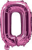 Pink "A"-"Z" Alphabet/Letters 35cm Foil Balloons Air Filled Only