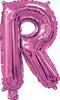 Pink "A"-"Z" Alphabet/Letters 35cm Foil Balloons Air Filled Only