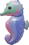 Mermaid Theme Seahorse  95cm Jumbo Foil Balloon