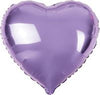 Heart Shape 45cm Foil Balloon - Light Purple