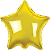 Star Shape 45cm Foil Balloon - Gold